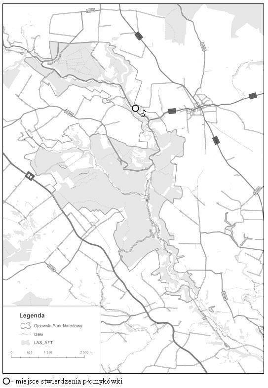 Monitoring wybranych gatunków sów w Ojcowskim Parku Narodowym w 2012 r. 47 Ryc. 5.