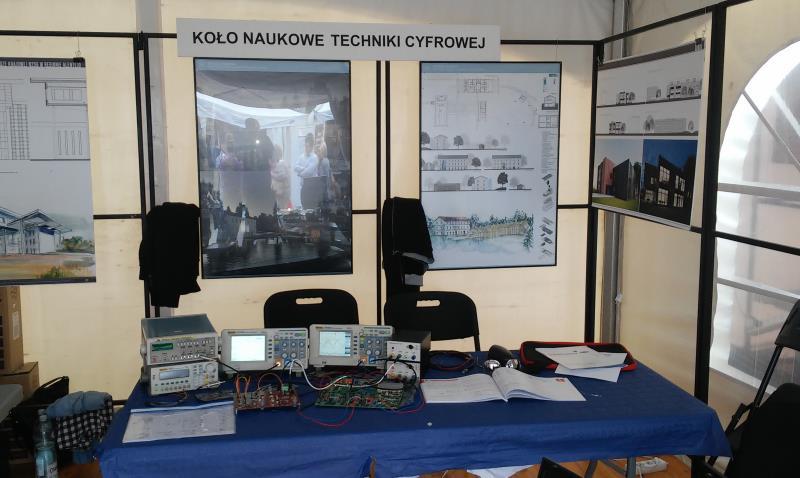 Koło Naukowe Techniki Cyfrowej - udział w Festiwalu Nauki na