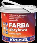 Farby zewnętrzne FARBA PODKŁADOWA 018 Farba do podkładowego malowania podłoża Specjalistyczna farba akrylowa o zwiększonej sile krycia do podkładowego malowania podłoża przed zasadniczym nakładaniem