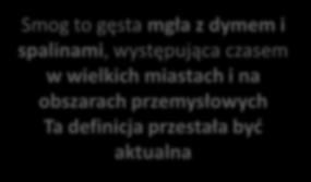 Smog zalega również na obszarach poza dużymi miastami, dotychczas uważanych za czyste, pełniących funkcje rekreacyjne lub nawet uzdrowiskowe przykładowo: Zakopane, Podbeskidzie skupiska domów