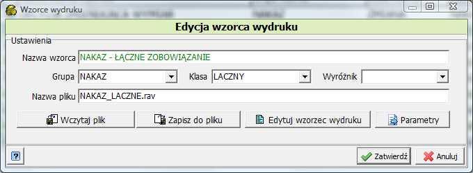 jest moduł Rave - dostarczany wraz z systemem w formie bibliotecznej; (2) Raport tekstowy - edytorem może tutaj być każdy program edytujący pliki tekstowe.