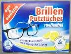 G&G Chusteczki do okularów Niemieckie chusteczki do czyszczenia okularów, 52szt 10szt w