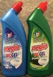 1784 MEGLIO WC GEL 750ml 5in1 Marino Alpino 14szt w kartonie 3,99 PLN 1785 MEGLIO CREME mleczko 500ml Classic Limone 18szt w kartonie 3,49 PLN 1787 G&G Oxi Power uniwersalny odplamiacz w spray`u