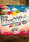 206. Waschkoning color 30p Niemiecki proszek do tkanin kolorowych na 30prań, 2,5kg Na sztuki 9,99 PLN 207.
