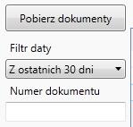 2 Opis zakładki Zakładka Subiekt służy do przeglądania dokumentów wystawionych w programie Insert Subiekt GT.