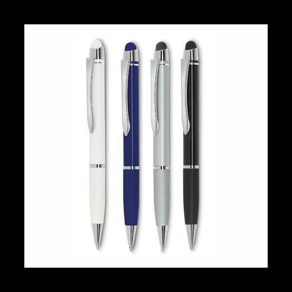 Długopis o klasycznym kształcie 6 000 Materiał: metal/aluminium. Wkład długopisu: niebieski. Wymiary: 143mm x 1 mm (+/- 20 mm).