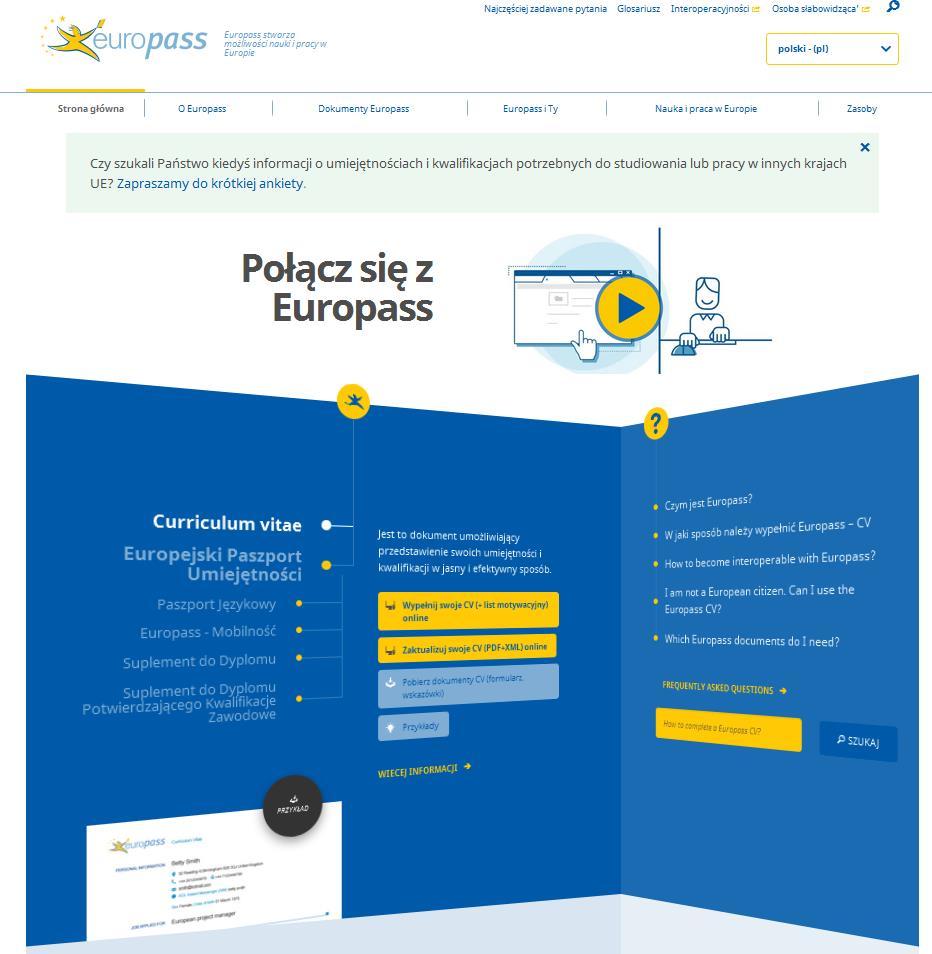 Europejski Portal Europass: