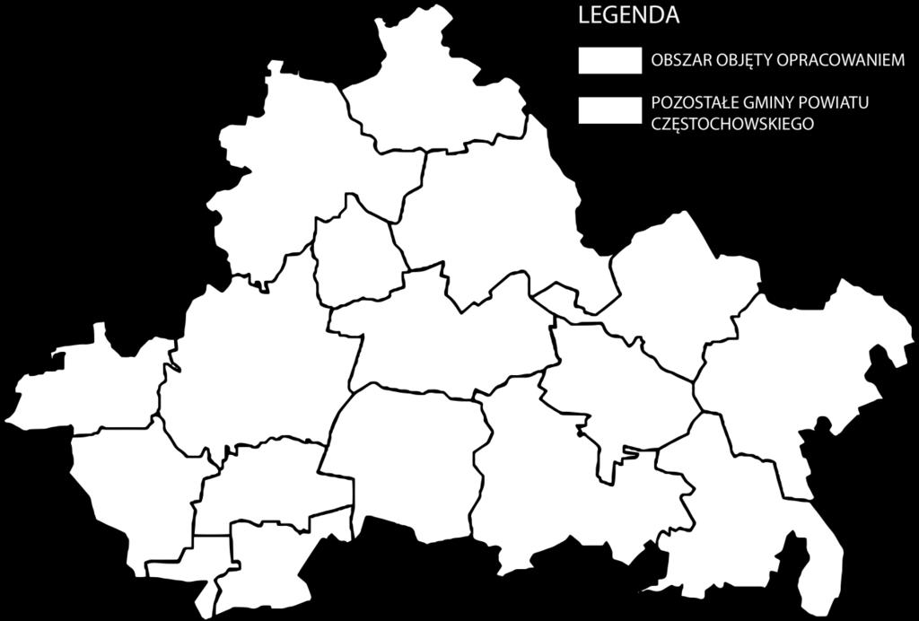 natomiast na terenach gmin Mstów, Blachownia oraz Konopiska komunikacja prowadzona jest w ograniczonym zakresie obsługi kilku przystanków.