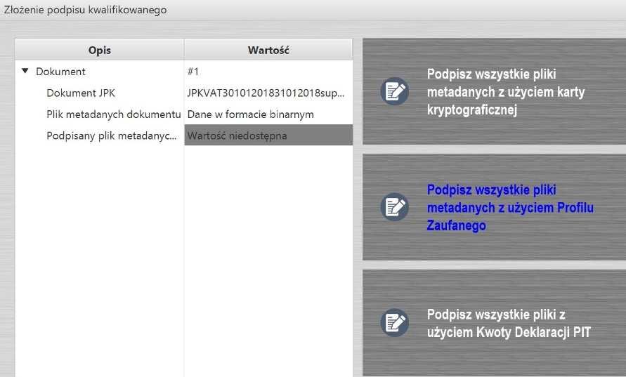 Po złożeniu podpisu jedyne co zostało do zrobienia, to wybranie opcji Rozpocznij wysyłkę i postępowanie zgodnie z dalszymi instrukcjami.