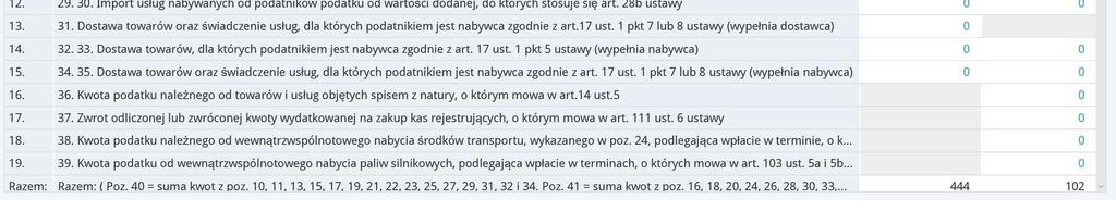 Jeśli data pierwszej deklaracji była niepoprawna i chciałbyś ją zmienić, należy usunąć deklaracje zaczynając od najstarszej i stworzyć je od nowa zaczynając od