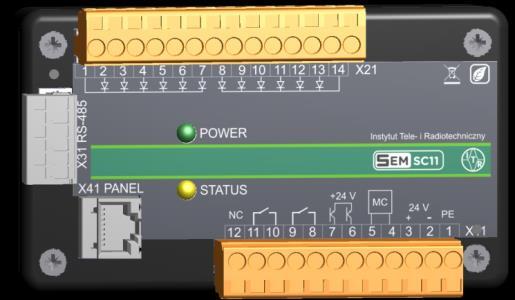 2. Informacje ogólne Urządzenie SEM SC11 jest elementem systemu Inteligentnego Sterowania Stacją elektroenergetyczną (SSC Smart Station Control ).