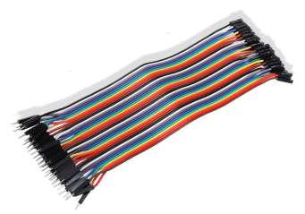 LCD 2x16 HD44780 1 Przewody połączeniowe,