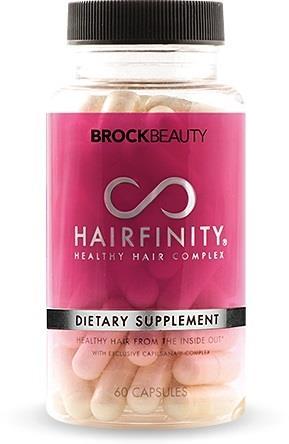 HAIR VITAMINS HAIRFINITY Healthy Hair Vitamis to preparat witaminowy dla uzyskania zdrowych włosów.