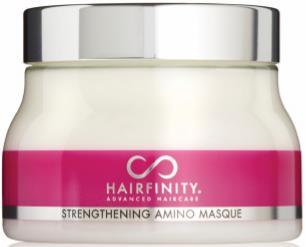 Strengthening Amino Masque Maska wzmacniająca HAIRFINITY dzięki zawartości aminokwasów działa w najbardziej uszkodzonych warstwach włosa odbudowując je i nawilżając.