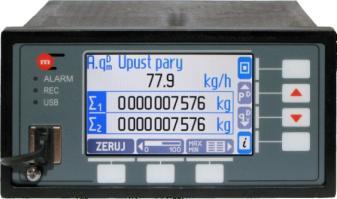 plików tekstowych, wewnętrzna pamięć danych 2 GB Konfigurowalna wyświetlacz TFT prezentacja wyników, kolorowy Port RS-485 (protokoły Modbus RTU, ASCII) Port Ethernet (protokół Modbus TCP, serwer WWW)