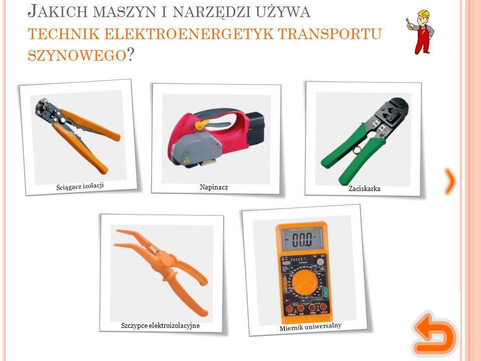 Technik elektroenergetyk transportu szynowego - to władca mocy, który wykonuje odpowiedzialny zawód.