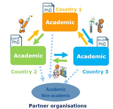 European Joint Doctorate (1) Skład konsorcjum: min.