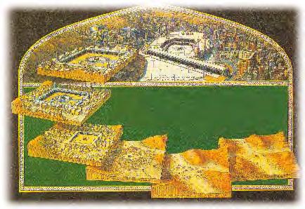 Pielgrzymka (hadżdż) Centrum Ziemi Kaaba. Centrum człowieka jego serce. Gospodarz Kaaby i naszego serca Allah Najwyższy. KAABA 75 Czystość serca jest tak ważna jak czystość Kaaby.