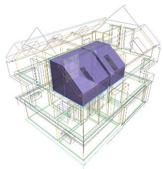 Zintegrowane projektowanie energetyczne budynków energooszczędnych 275 Model budynku referencyjnego dzięki zastosowaniu BIM zawiera m.in.: dokładnie sparametryzowaną konstrukcję obudowy budynku w