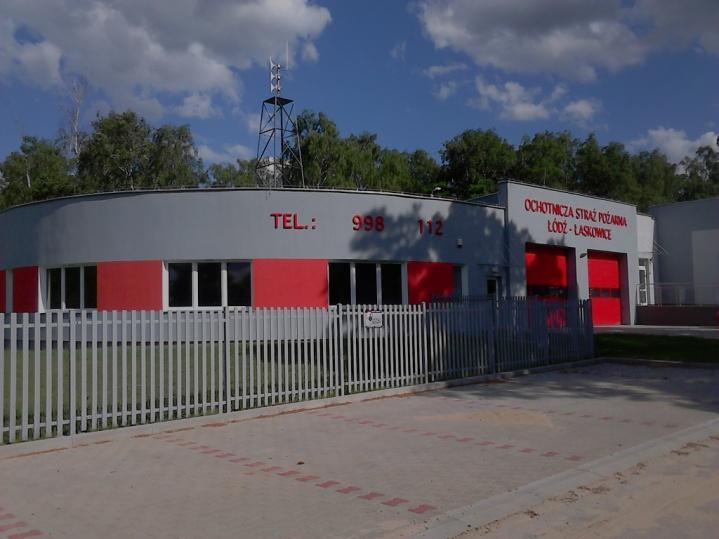 Nowa strażnica OSP Łódź-Łaskowice Obiekty strażnic służą nie tylko Ochotniczym Strażom Pożarnym, mają w nich swe