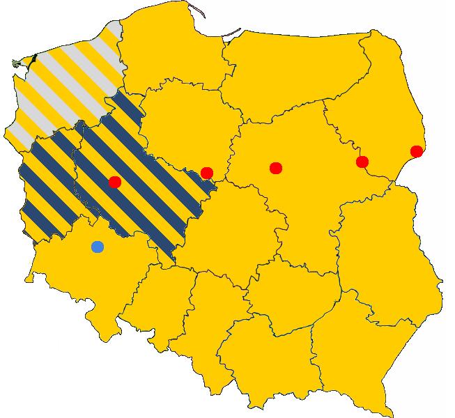 Geograficzny zasięg działalności GK TESGAS Działalność WYKONAWCZĄ Grupa Kapitałowa TESGAS prowadzi na terenie całego kraju.