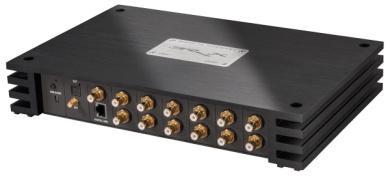 BRAX DSP CYFROWY PROCESOR SYGNAŁU Rozdzielczość 64 bity, moc obliczeniowa 3 x 295MHz, próbkowanie 192kHz 32 bitowe przetworniki AC Asahi Kasei AK5572EN 32 bitowe przetworniki CA