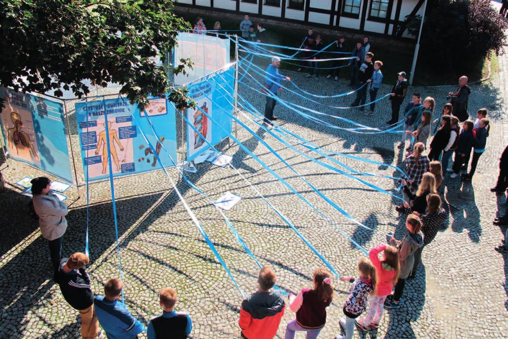 Warsztat z wykorzystaniem Ośmiokąta edukacyjnego nt. odpadów.