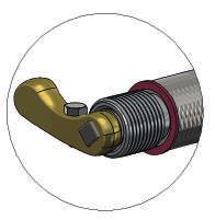 OPCJA kątowy lub prosty zawór odcinający valve 1/17 Réf : 40 lub 407 5.