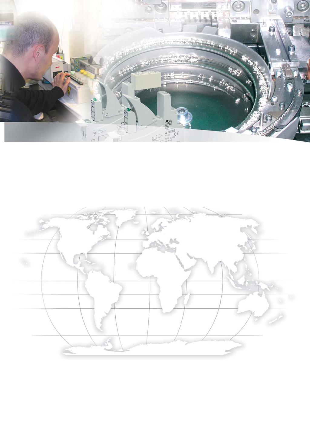 1 Wiod¹ca pozycja producenta przekaÿników elektromagnetycznych w Europie pozwala na obecnoœæ marki Relpol na rynkach ca³ego œwiata. Spó³ki Handlowe Relpol S.A.