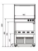 chłodnicza ML - 550 dla SM N 700 Szuflada chłodnicza ML - 850 dla SM N 900 POJEMNOŚĆ PRZESTRZENI MAG.