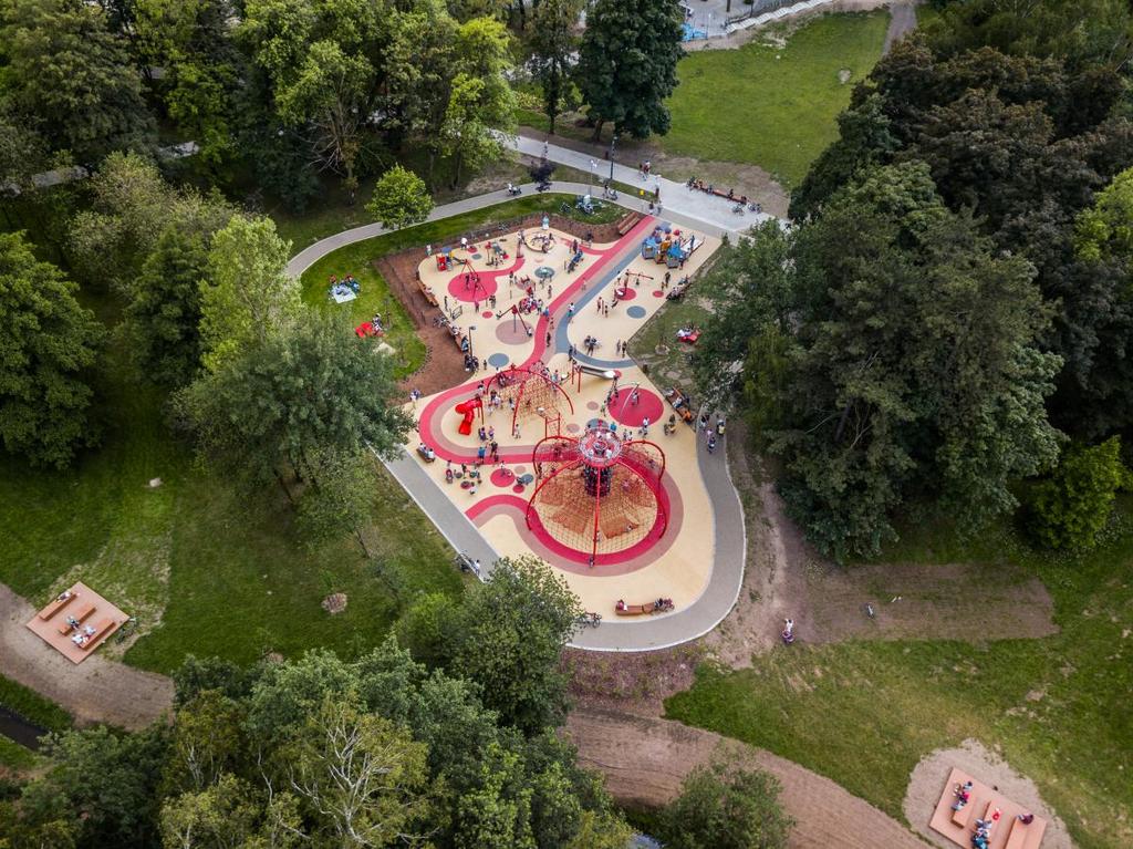 Po modernizacji, pełen atrakcji park Chrobrego został oddany do użytku