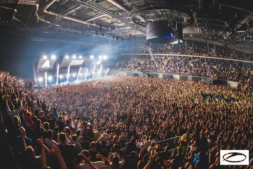 Na otwarcie Areny Gliwice wystąpił m.in. światowej sławy DJ Armin van Buuren. Show A State of Trance przyciągnęło 14 tys. gości, w tym 2 tys. z zagranicy.
