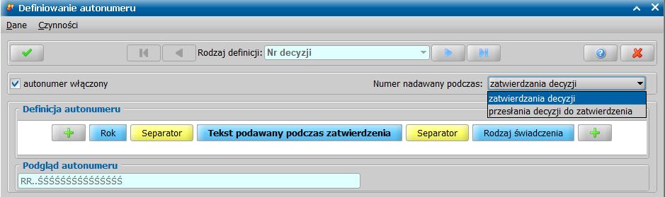 c. Podczas opracowania pierwszej decyzji, do której zostanie dołączony wywiad zawierający planowane zasiłki stałe dla różnych osób, POMOST Std podpowie jako podmiot decyzji osobę wskazaną w pierwszej