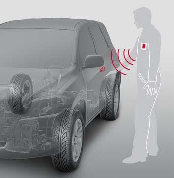 System Inteligentny kluczyk System Inteligentny kluczyk służy do bezpiecznego i wygodnego otwierania drzwi i bagażnika oraz uruchamiania silnika samochodu.