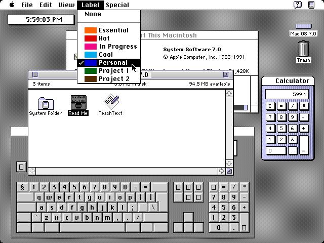 Rysunek: System 7