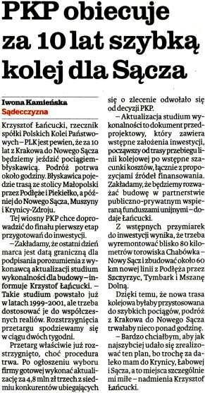 www.kurierkolejowy.eu 26.02.2013 Kolej¹ szybciej do Poznania i dalej... Zarz¹d Województwa Lubuskiego mocno inwestuje w rozwój kolei.