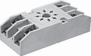 owej Wymiary Z zaciskami œrubowymi Maksymalny moment dokrêcenia zacisku: 0,7 Nm Monta na p³ycie 82,8 x 5,5 x 22,5 mm Dwa tory pr¹dowe 10 A, 00 V AC 24 () 7 21 (8) 14 () 2 11 (1) 28,8 18 82,8 2 x Ø,2