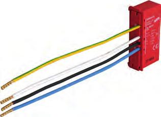 wymiary do instalacji podpodłogowych, kanałów i puszek Typ DCOR L 2P 275 SO LTG DCOR L 2P SN1860 Numer katalogowy 00 446 37 Ogranicznik przepięć wg normy PN-EN 61643- Typ 2 Napięcie znamionowe AC (U