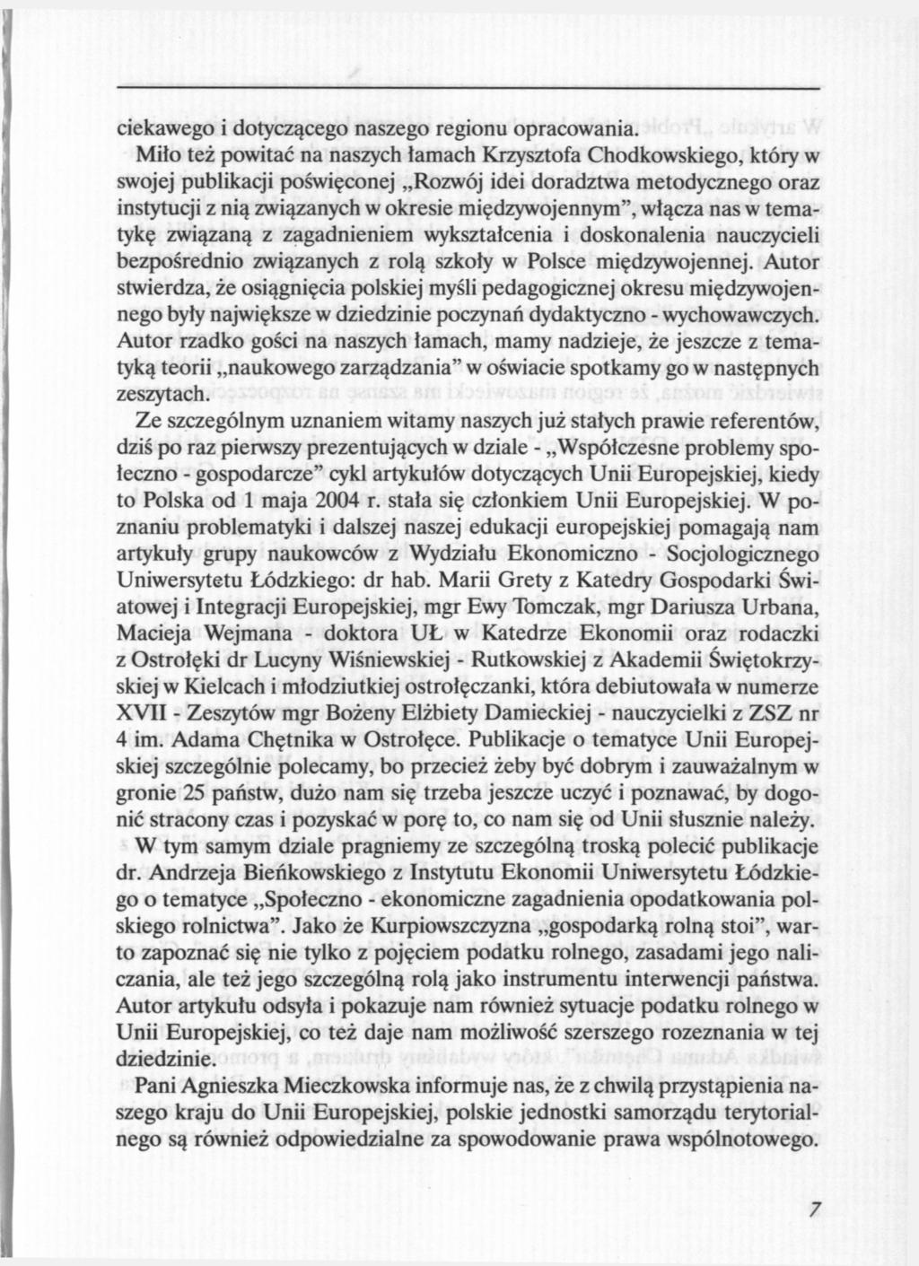 ciekawego i dotyczącego naszego regionu opracowania.
