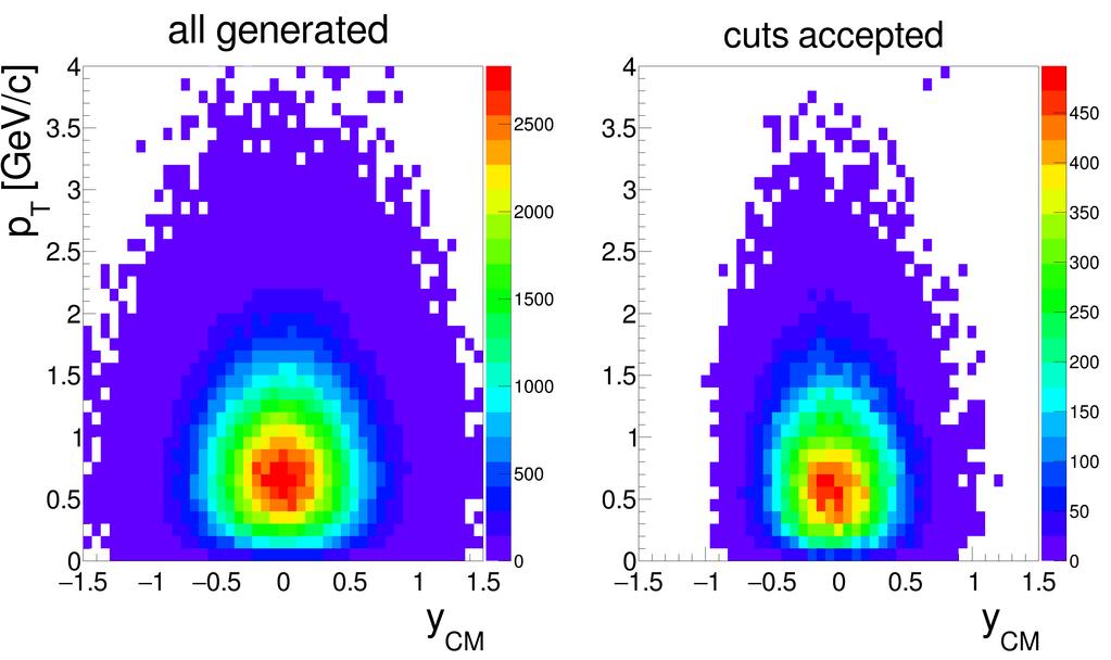 all D + decays in decay channel: D + π + + π + + K. The phase-space coverage of VD is shown in Figure 21.