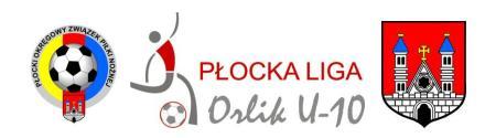 8:30 14:30 (ORLIK BALON WISŁA PŁOCK BOISKO A ) SĘDZIA - KOSTRZEWSKI MICHAŁ V TURNIEJ, jesień sezon 2018/2019 niedziela 04.10.2018r.