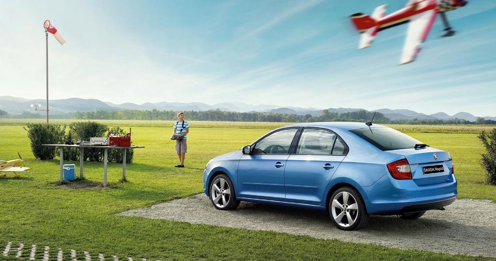 R1ST17161601A ŠKODA RAPID ROK MODELOWY 2017 Upust 3500 zł i pakiet przegladów w standardzie* www.skoda-auto.pl/rapid ACTIVE AMBITION STYLE 1.2 TSI/66 kw (90 KM) 55 550 60 930 65 280 65 970 1.