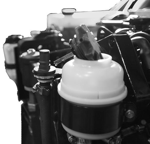 Rozdził 5 - Konserwcj b. Prwidłowy poziom oleju dl zimnego silnik powinien znjdowć się w zkresie dl silnik zimnego.