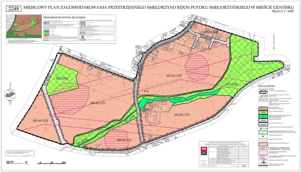 PROJEKT PLANU M/U31 teren zabudowy mieszkaniowo-usługowej zawierającej zabudowę mieszkaniową ekstensywną MN21 i/lub usługową U33.