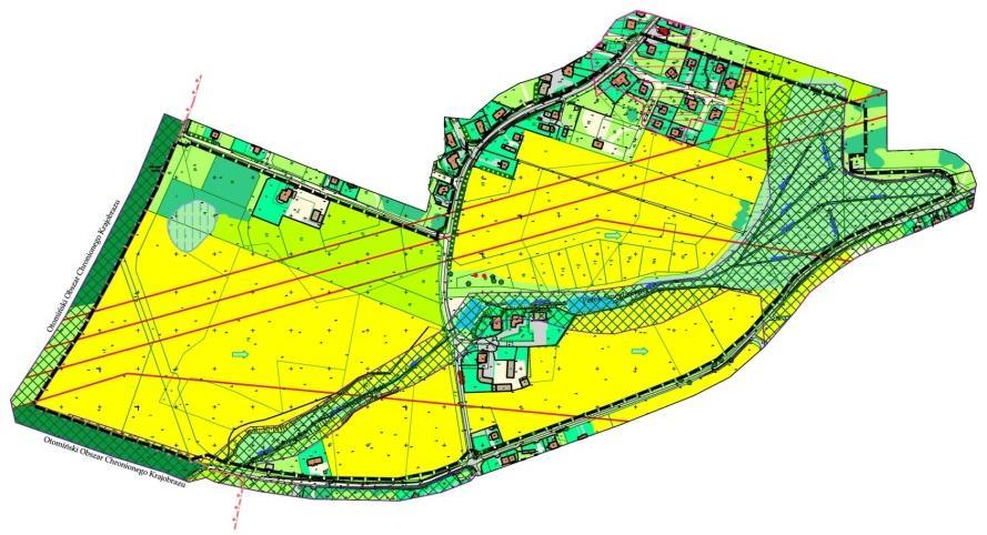 Realizacja ustaleń projektu planu: SKUTKI ŚRODOWISKOWE nie będzie źródłem oddziaływań na obszary przyrodnicze objęte lub planowane do objęcia ochroną, w tym na obszary Natura 2000, nie będzie się