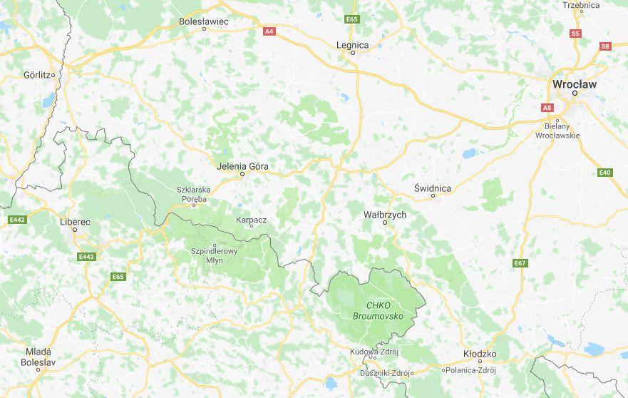 Kraj Kralovohradecki Saksonia Województwo Dolnośląskie