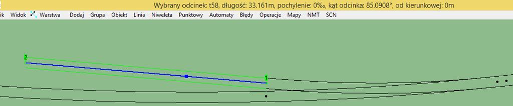 Rozjazd łukowy symetryczny W edytorze jedyny dostępny na start jest Rłs S49-218-1:4.8, który przyda się na górce rozrządowej.