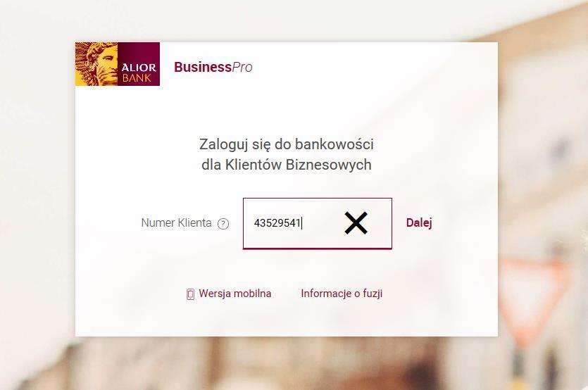 BusinessPro dla klientów biznesowych. 1.