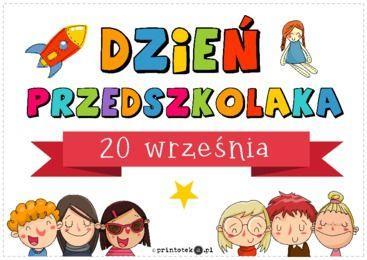 WYDARZENIA 18.09- dzień z eksperymente m 20.09 -Od malucha po starszaka, wszyscy świętują Dzień Przedszkolaka.