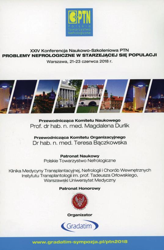 Rycina 3 Sesja Młodych Nefrologów. Od lewej: dr Krzysztof Letachowicz, dr Zbigniew Heleniak (fot. Maria Ostrowska). Young Nephrologists Session.